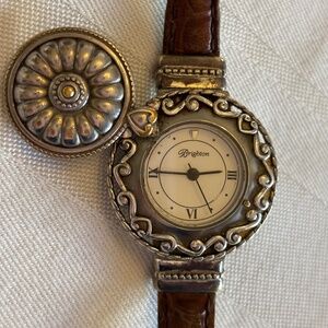 Brighton Gibraltar Women’s Watch - Rare - Retired Design / Reversible Band